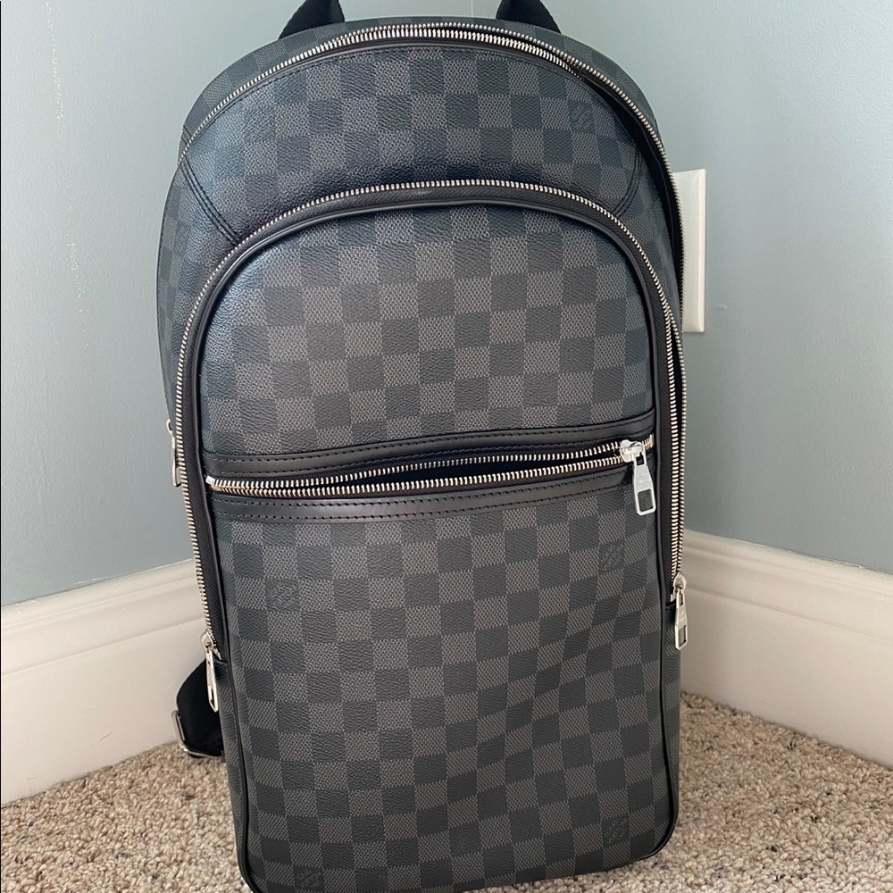 LOUIS VUITTON MICHAEL DAMIER GRAPHITE  BACKPACK